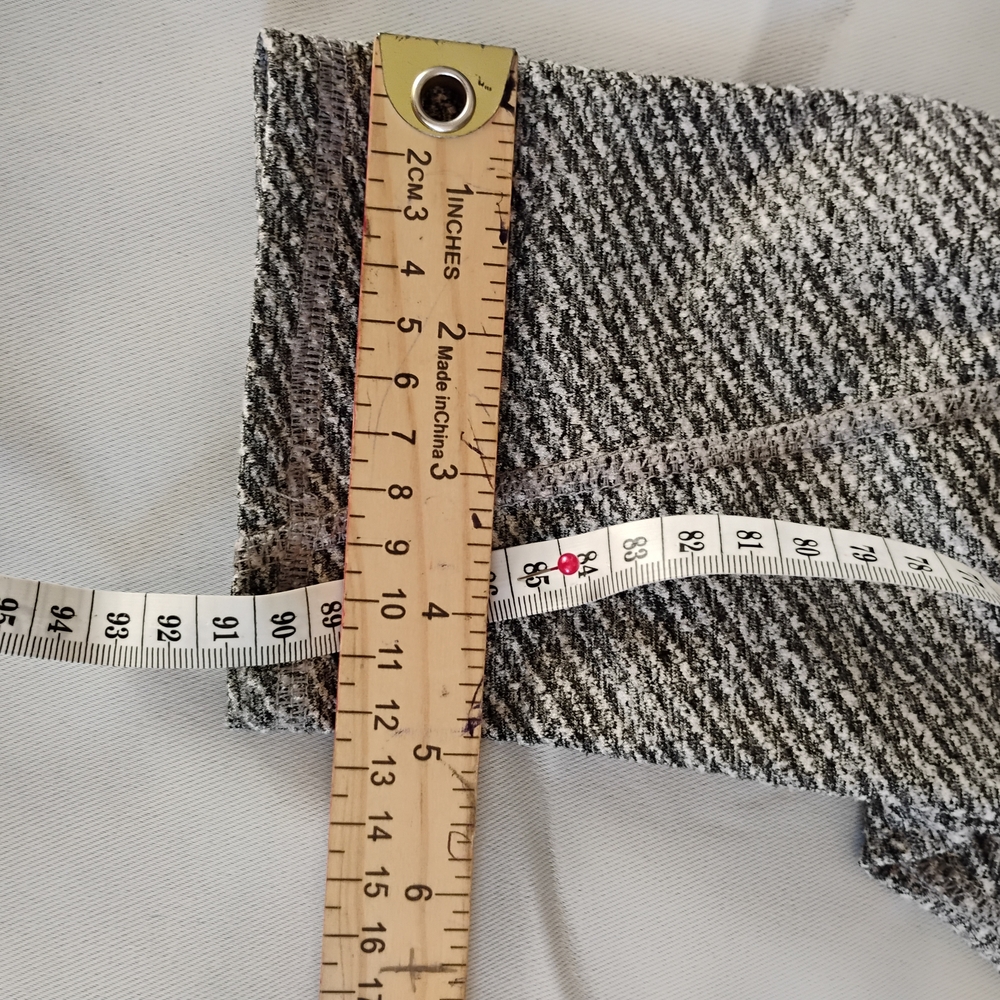 Gray Textured Leggings Size Xl - Picture 5 of 12